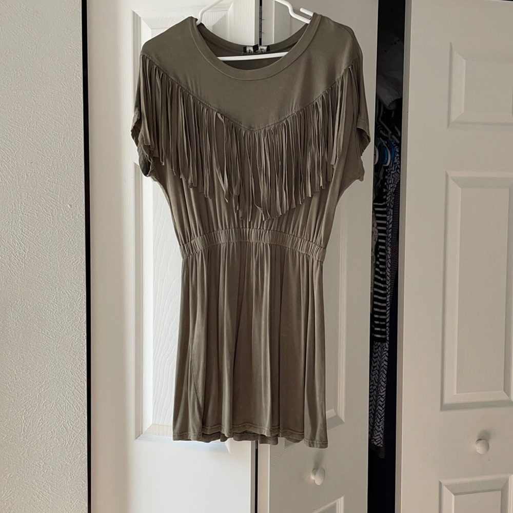 Short fringe dress